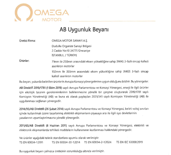 Ec Declaration of Conformity